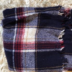 Madewell wool plaid scarf